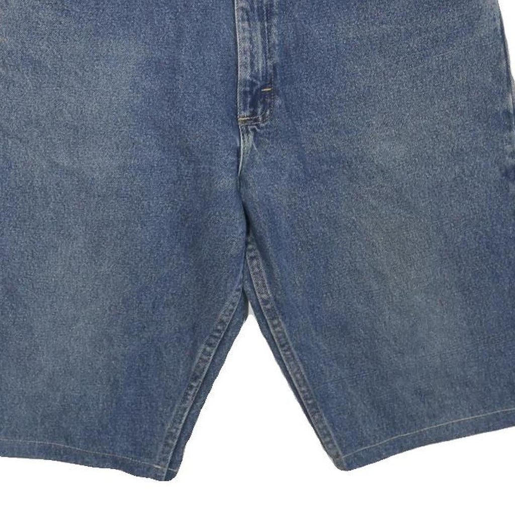 WRANGLER Mens Denim Blue Casual Shorts L W36 Cotton Blend Classic Fit