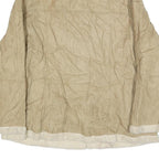 UTEX DESIGN Womens Beige Faux Shearling Jacket XL Polyester Blend Button Closure