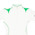 Cycling Womens Jersey White 1/4 Zip S