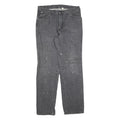 DICKIES Mens Relaxed Black Jeans Denim W34 L32 Casual Workwear Zip Fly