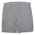 CARHARTT Mens Shorts Grey Casual 2XL W42 Cotton Blend Durable Workwear