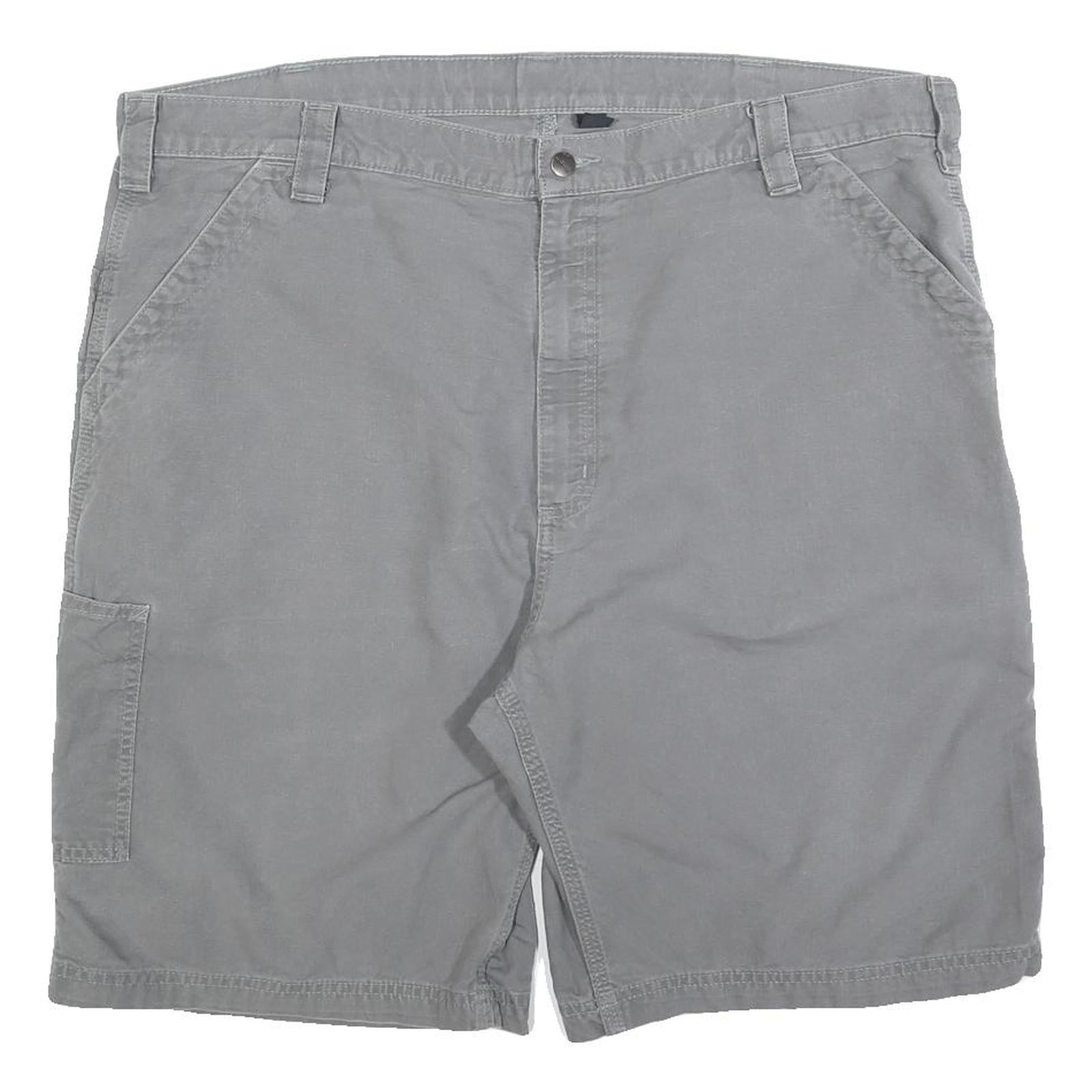 CARHARTT Mens Shorts Grey Casual 2XL W42 Cotton Blend Durable Workwear