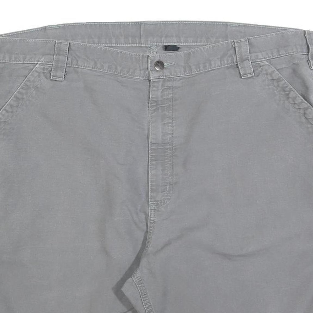 CARHARTT Mens Shorts Grey Casual 2XL W42 Cotton Blend Durable Workwear
