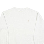 TORERO Mens White Cotton Blend Crew Neck M Classic Sweatshirt Pullover
