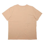 CARHARTT Womens Beige T-Shirt XL Short Sleeve Crew Neck Logo Pocket Casual