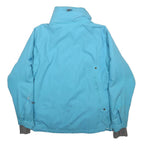 MAMMUT Womens Blue Softshell Jacket S Polyester Outdoor Ski Zip Pockets Sport