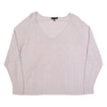 PHASE EIGHT Womens Jumper Pink Tight Knit L