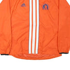 ADIDAS Mens Orange Nylon Zip Jacket L Boston Marathon 1999 Sports Windbreaker
