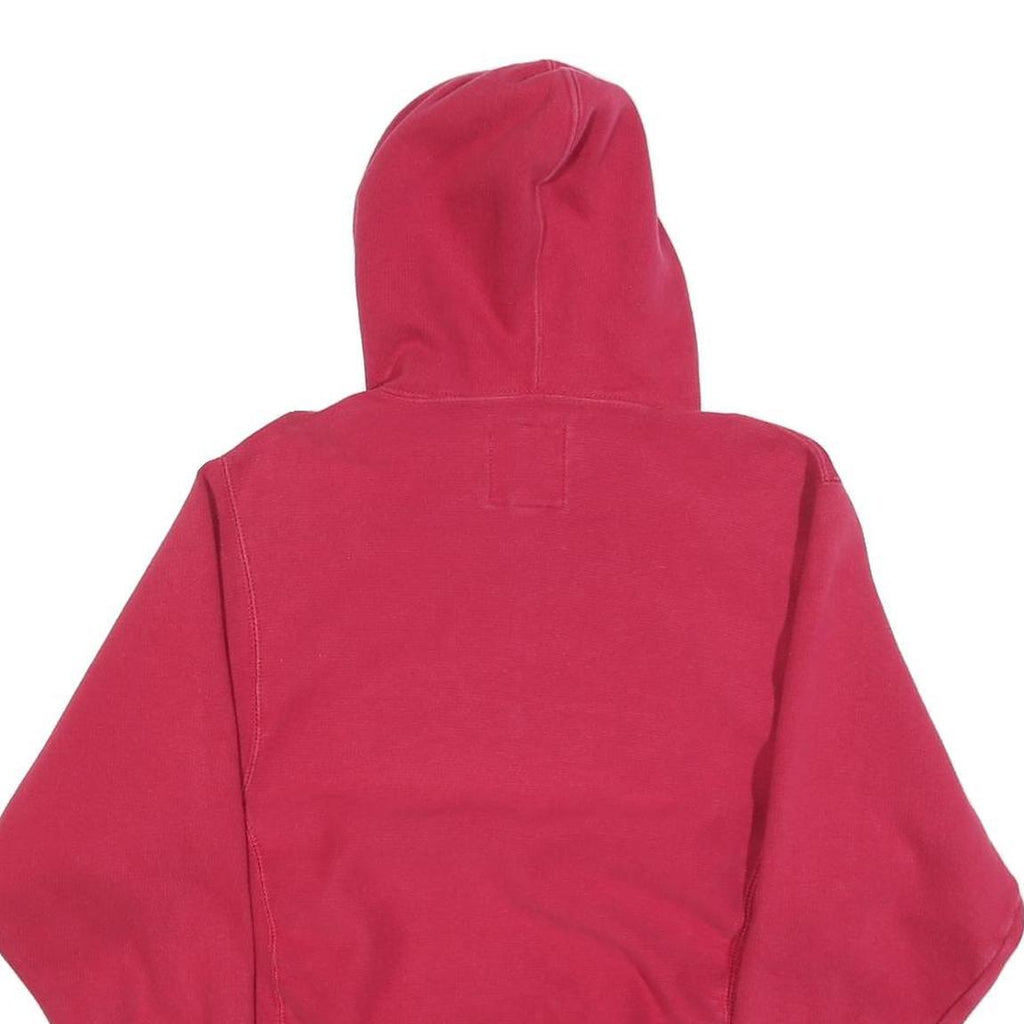 STEVE & BARRYS Mens Red Indiana Pullover Hoodie S Cotton Blend Casual