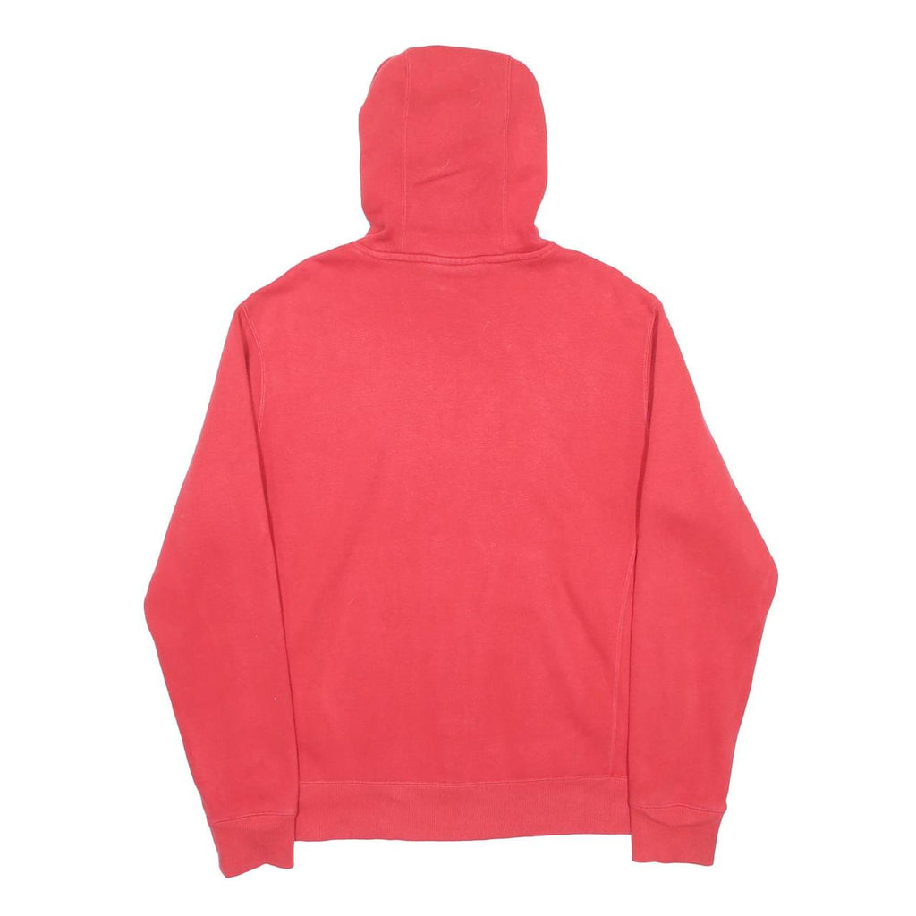 FILA Mens Red Pullover Hoodie M Cotton Blend Casual Streetwear