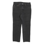 LEVI'S 512 Tapered Mens Jeans Black Slim Tapered Denim W33 L27 Stylish Fit