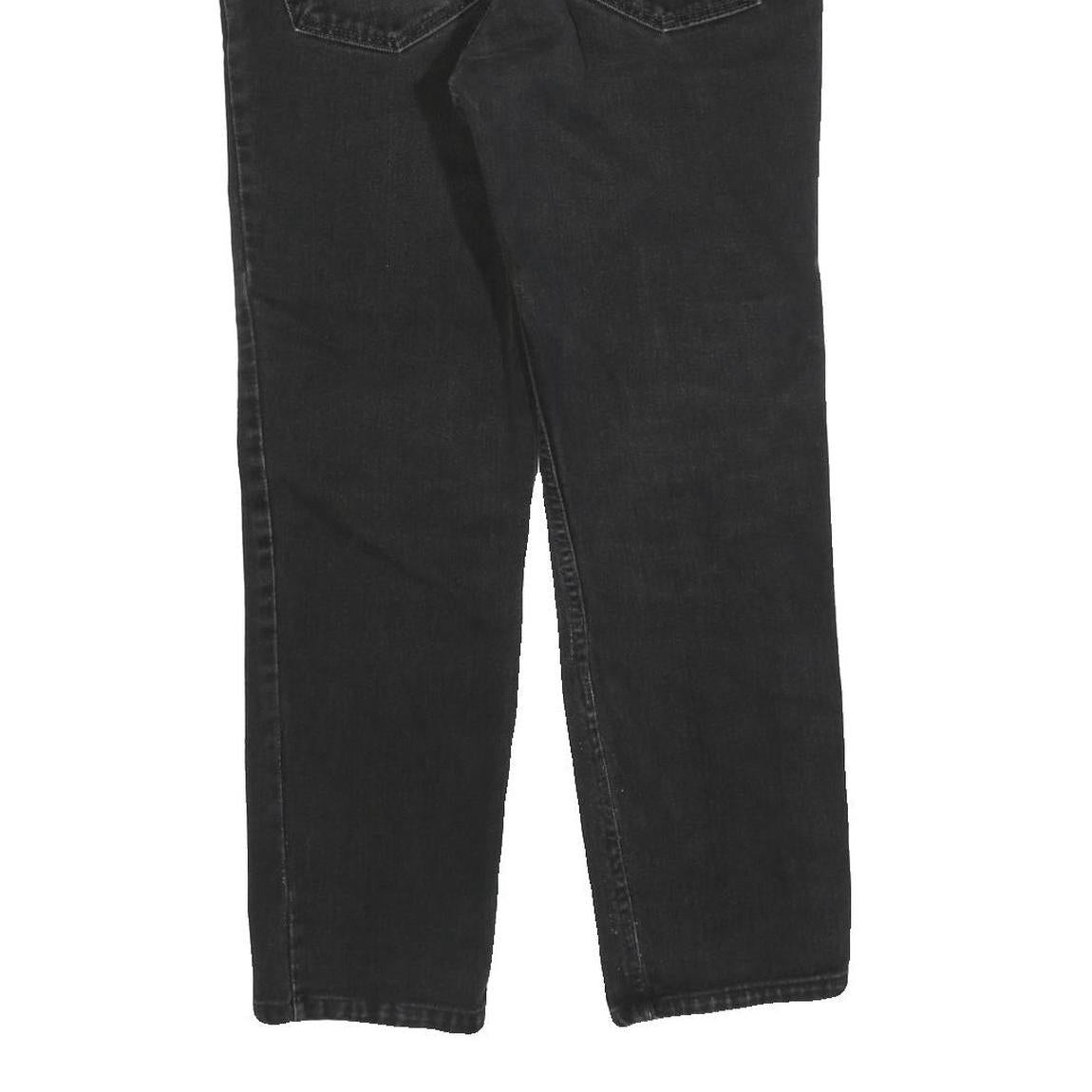 LEVI'S 512 Tapered Mens Jeans Black Slim Tapered Denim W33 L27 Stylish Fit
