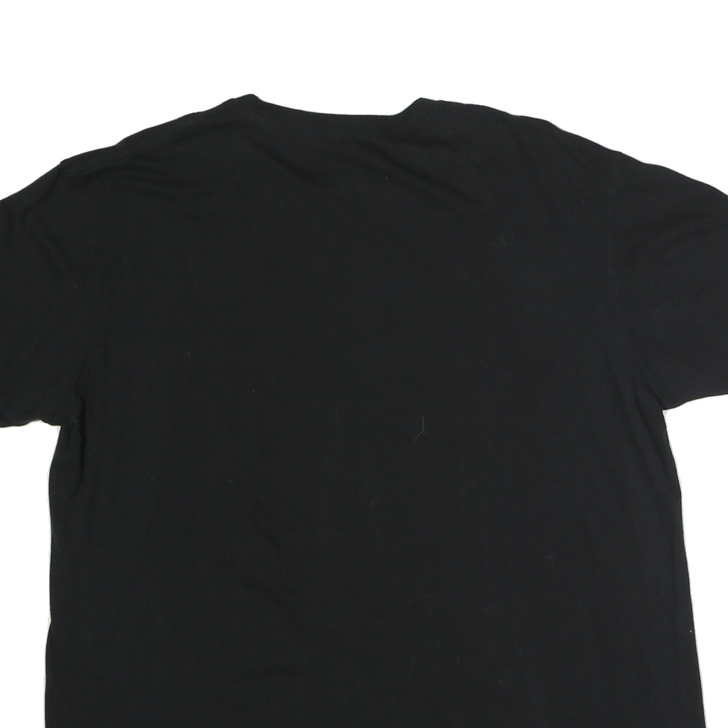 NFL Mens Black Steelers Football Graphic T-Shirt XL Short Sleeve Crew Neck