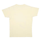 WARNER BROS Mens Cream Stage 16 Graphic T-Shirt L Short Sleeve Crew Neck Retro