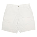 CARHARTT Mens White Cotton Casual Shorts L W36 Workwear Durable