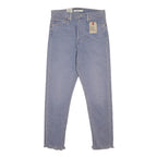 LEVI'S Womens Slim Fit Light Blue Denim Jeans W29 L26 Wedgie Skinny Button