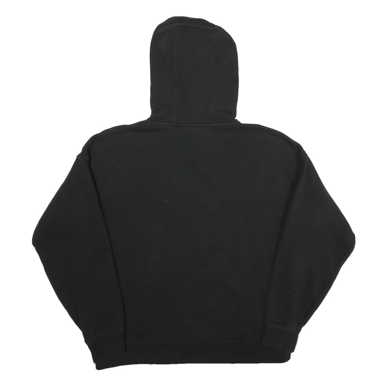 FILA Womens Black Pullover Hoodie XL Cotton Blend Casual Sportswear