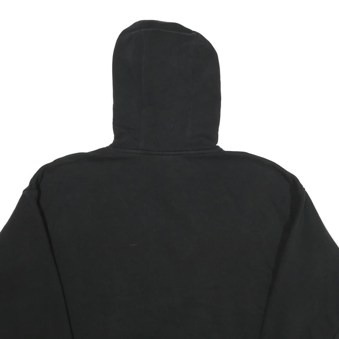 FILA Womens Black Pullover Hoodie XL Cotton Blend Casual Sportswear