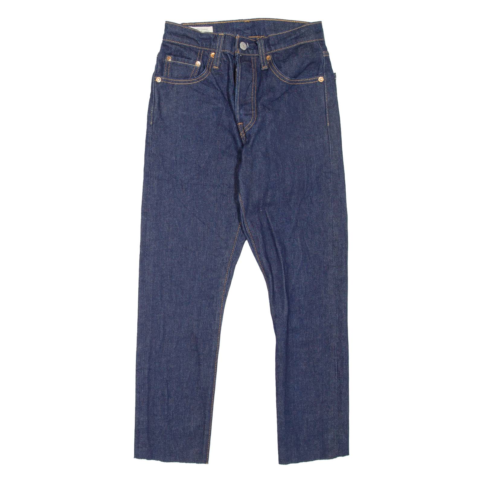 LEVI'S 501S Jeans BIG E Womens Blue Skinny Straight W24 L23
