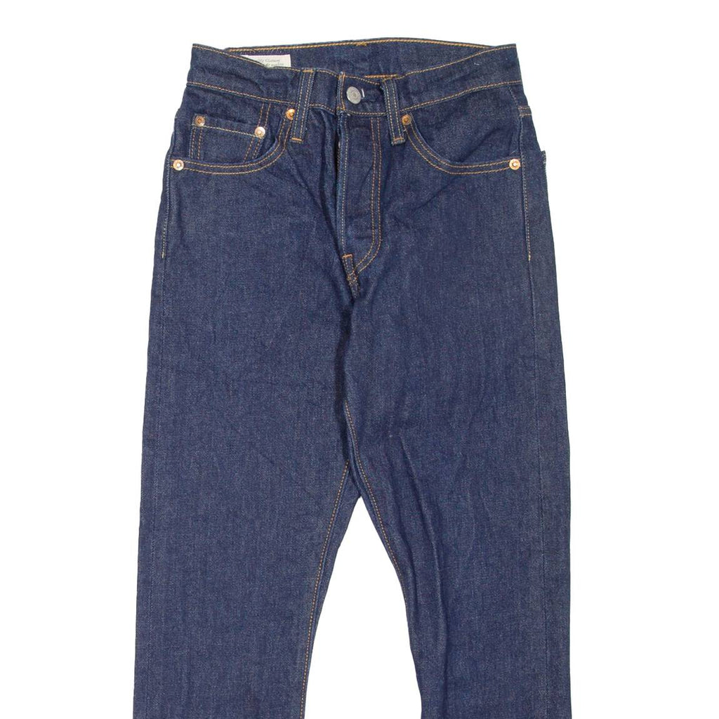 LEVI'S 501S Jeans BIG E Womens Blue Skinny Straight W24 L23