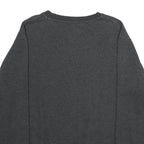 FILA Mens Grey Crew Neck XL Cotton Blend Logo Sweatshirt Pullover Classic Style