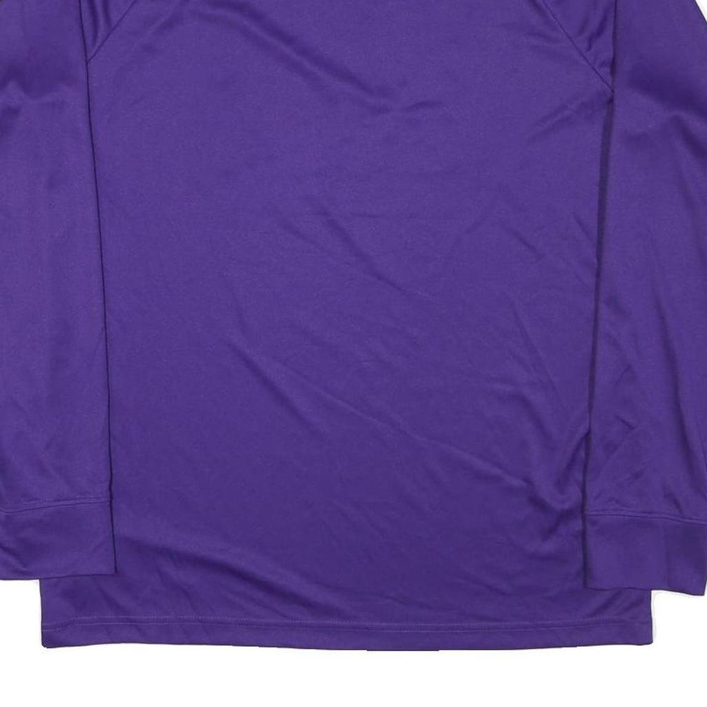 NBA Mens Purple & Yellow Los Angeles Lakers Long Sleeve Crew Neck Graphic