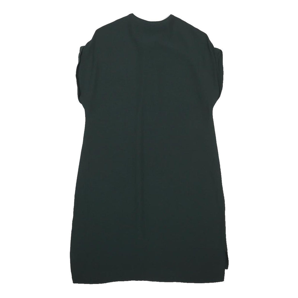 PHASE EIGHT Womens Green Dress Day Viscose Blend Zip Front UK 10
