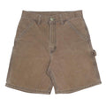 CARHARTT Mens Workwear Brown Cotton Canvas Shorts M W28 Relaxed Fit Durable
