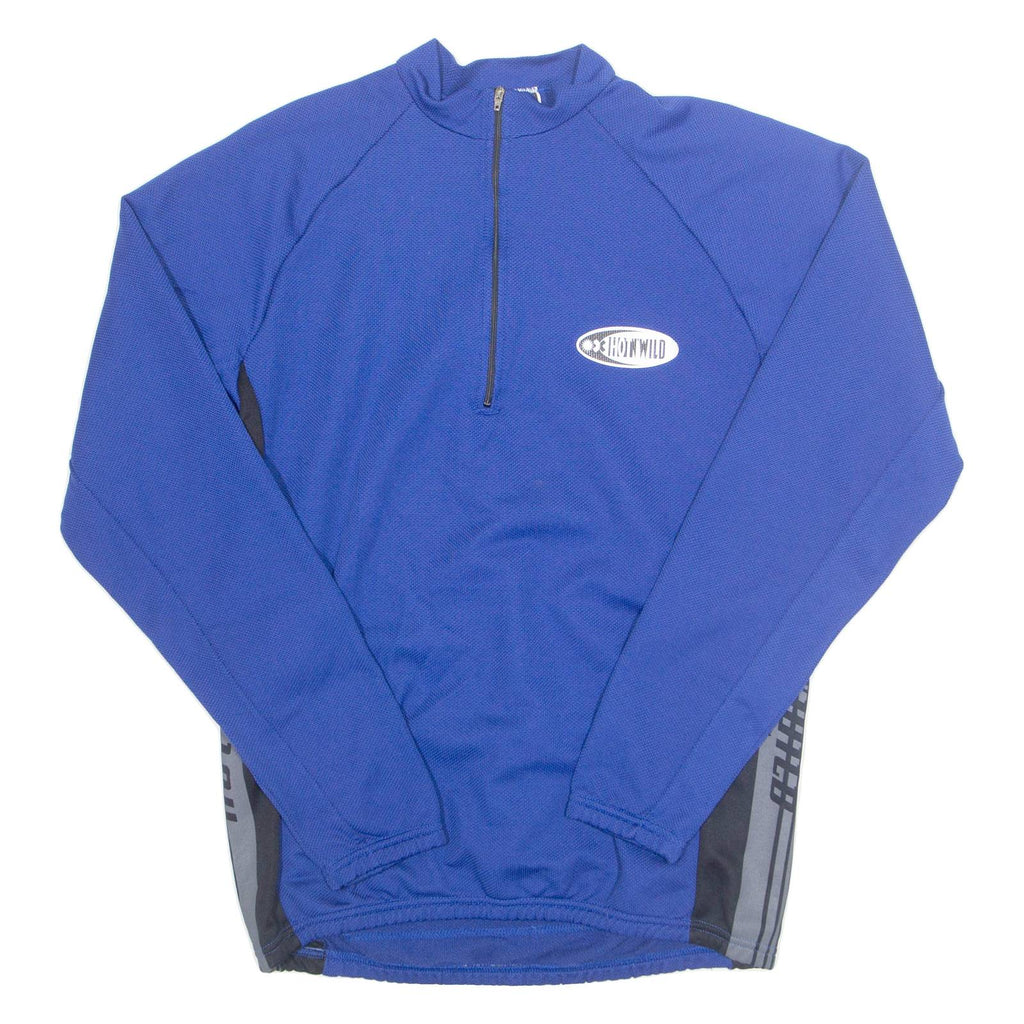 HOTNWILD Mens Jersey Blue Long Sleeve XL