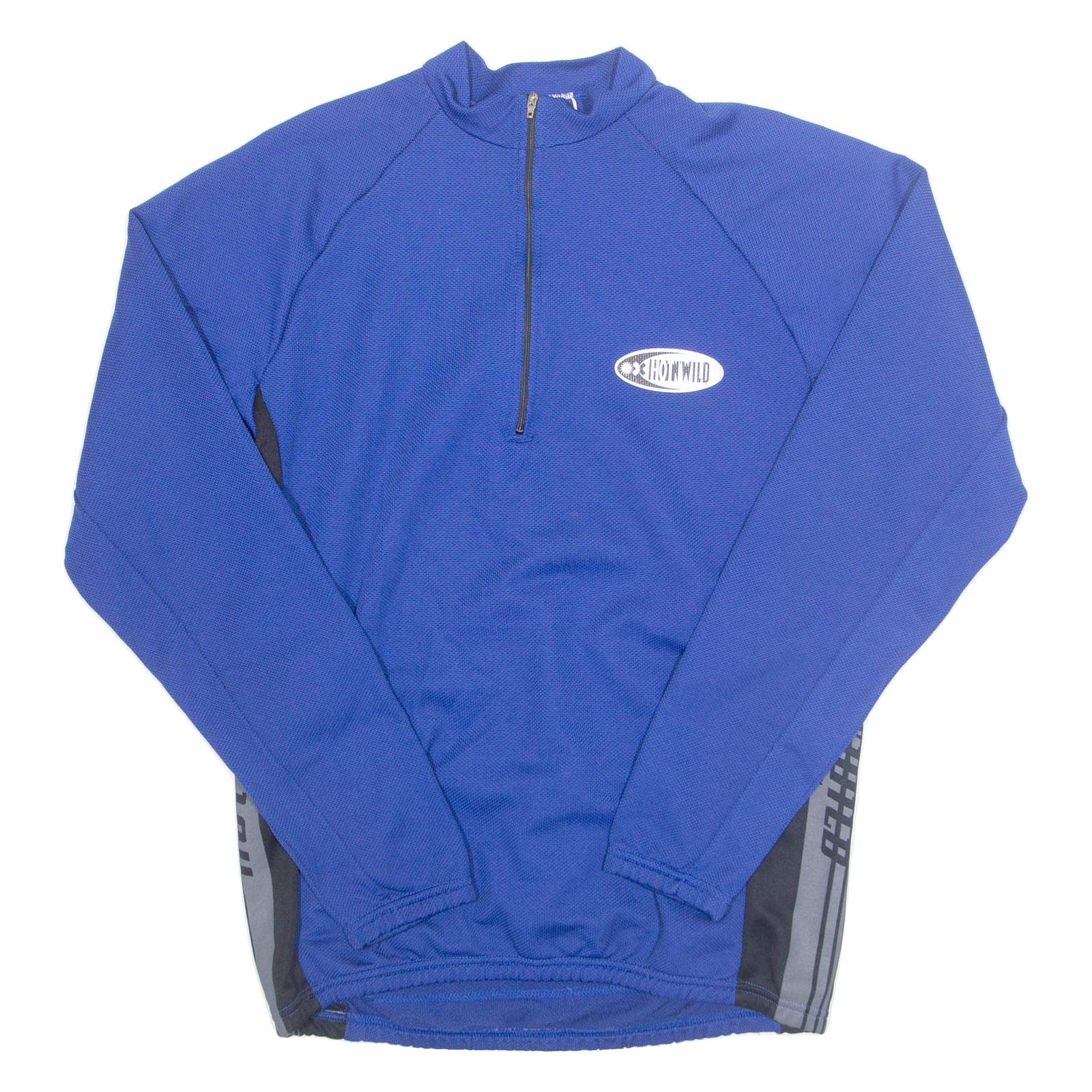 HOTNWILD Mens Jersey Blue Long Sleeve XL