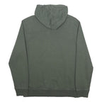 TIMBERLAND Mens Green Pullover Hoodie M Cotton Blend Casual Sweatshirt