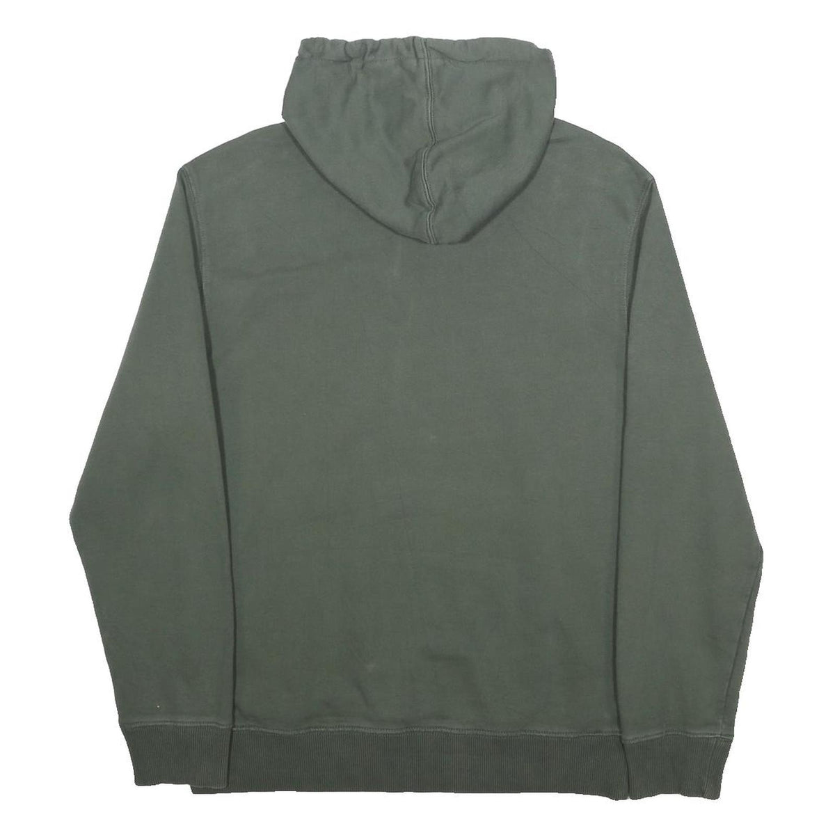 TIMBERLAND Mens Green Pullover Hoodie M Cotton Blend Casual Sweatshirt
