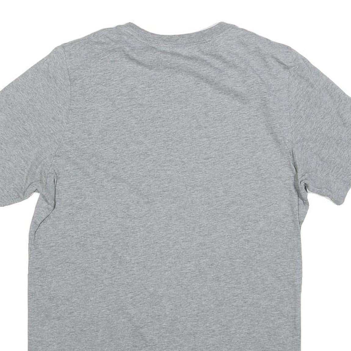 PUMA Mens Grey Graphic T-Shirt S Short Sleeve Crew Neck Sport Casual