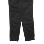 NAUTICA Womens Black Slim Fit Slim Leg Trousers W31 L26 Polyester Blend Zip