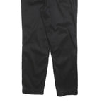 NAUTICA Womens Black Slim Fit Slim Leg Trousers W31 L26 Polyester Blend Zip