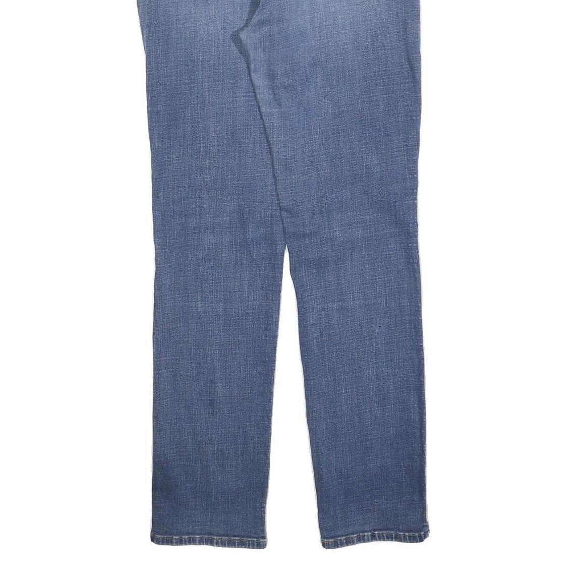 LEVI'S Womens Slim Blue Denim Slim Jeans Cotton Blend W32 L32 Classic Zip