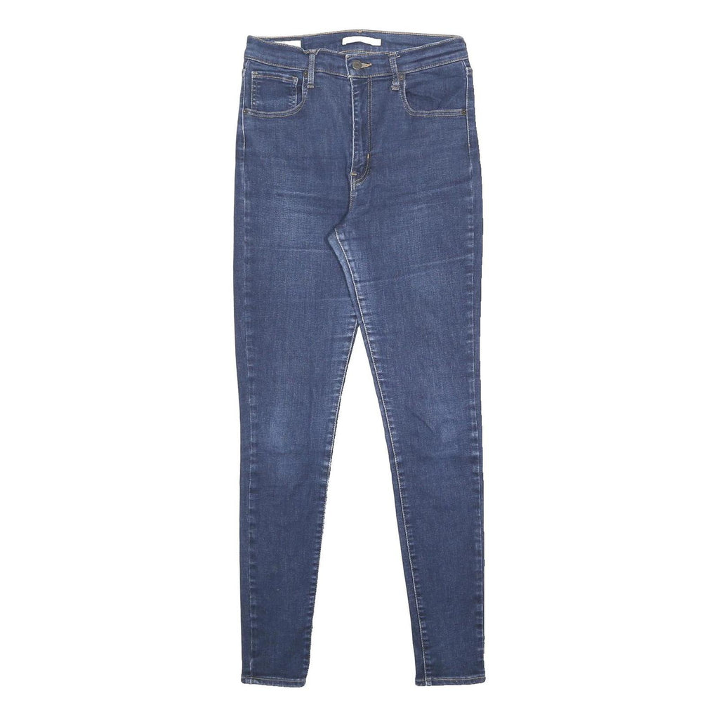 LEVI'S Mile High Big E Womens Blue Slim Skinny Denim Cotton Blend Medium W31 L32