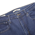 LEVI'S Mile High Big E Womens Blue Slim Skinny Denim Cotton Blend Medium W31 L32