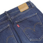 LEVI'S Mile High Big E Womens Blue Slim Skinny Denim Cotton Blend Medium W31 L32