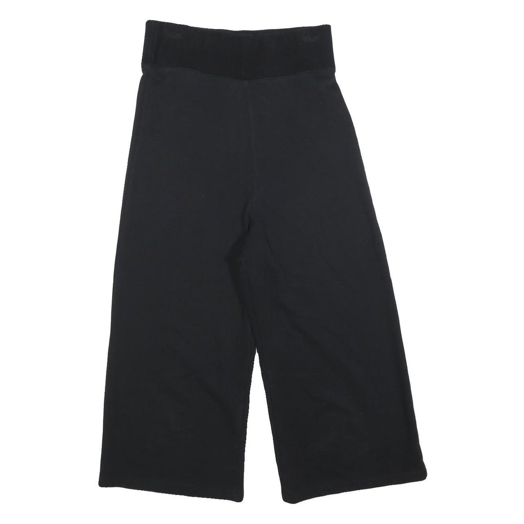OPENING CEREMONY Womens Joggers Black S W26 L20 Cotton Blend Wide Leg Relaxed