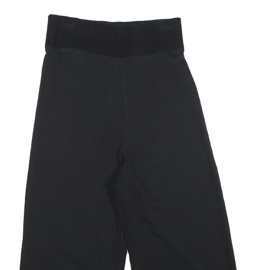OPENING CEREMONY Womens Joggers Black S W26 L20 Cotton Blend Wide Leg Relaxed