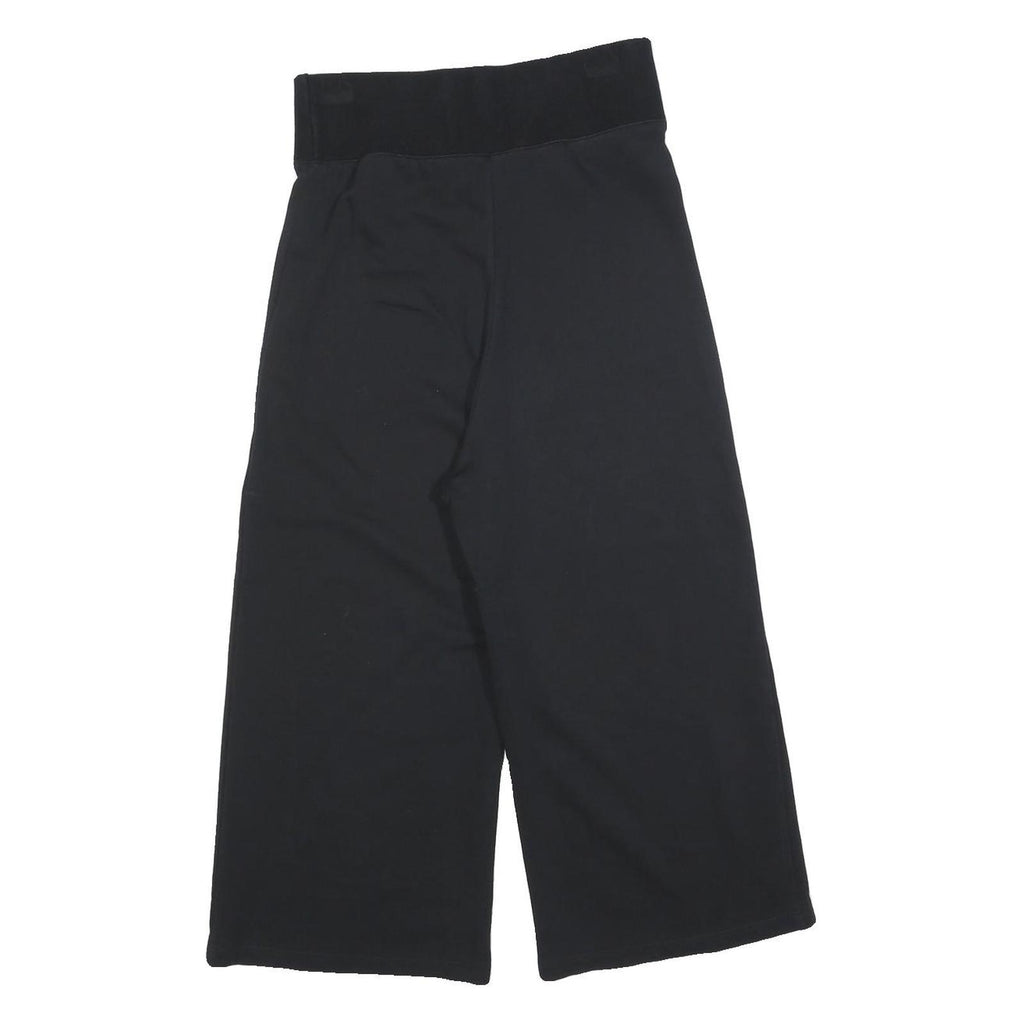 OPENING CEREMONY Womens Joggers Black S W26 L20 Cotton Blend Wide Leg Relaxed