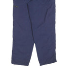 FJALLRAVEN Womens Polyester Blend Blue Regular Leg Trousers W32 L30 Outdoor