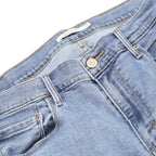 LEVI'S Womens Regular Fit 505 Straight Leg Denim Light Blue Jeans W31 L32