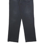 DICKIES Mens Regular Zip Cotton Blend Blue Workwear Trousers W30 L32