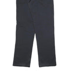 DICKIES Mens Regular Zip Cotton Blend Blue Workwear Trousers W30 L32