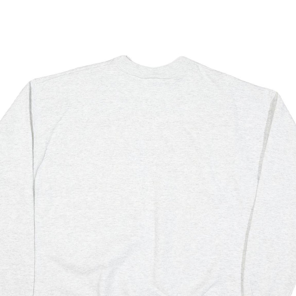 HANES Mens Grey Salem Math Team Crew Neck L Cotton Blend Sweatshirt