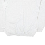 HANES Mens Grey Salem Math Team Crew Neck L Cotton Blend Sweatshirt