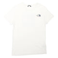THE NORTH FACE Boys White UK Graphic T-Shirt XL Short Sleeve Crew Neck Logo