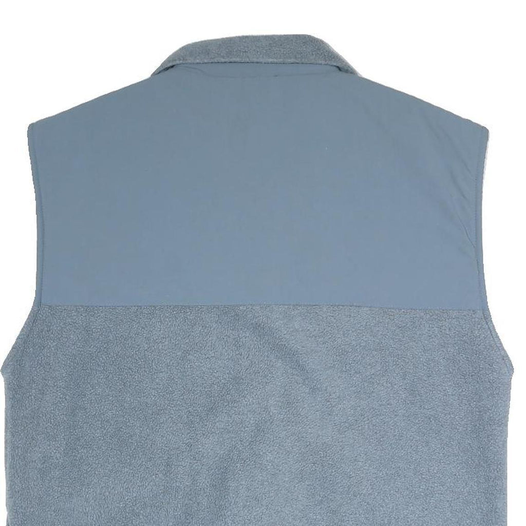 SNC Mens Blue Polyester Blend Fleece Jacket L Zip Up Warm Comfortable Casual